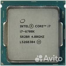 Процессор intel core i7 6700k