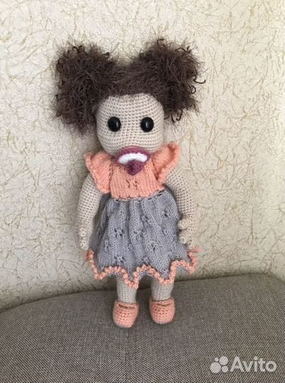 Вяжу на заказ кукол с одеждой