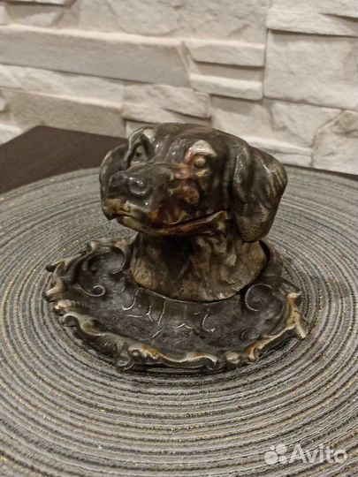 Пепельница собака СССР