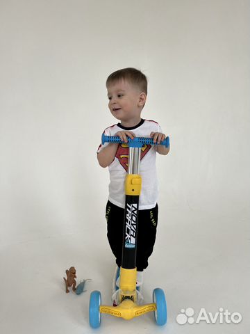 Самокат трехколесный детский