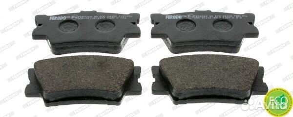 Колодки тормозные задние ferodo FDB1892