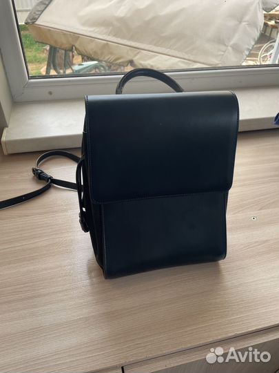 Рюкзак натуральная кожа ekonika эконика