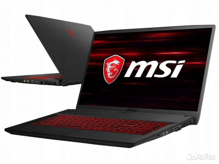 Ноутбук MSI i5-10500H/RTX 3050Ti/512 SSD