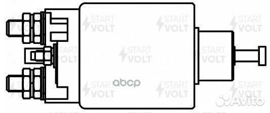 Реле втягивающее стартера для а/м Daewoo Matiz