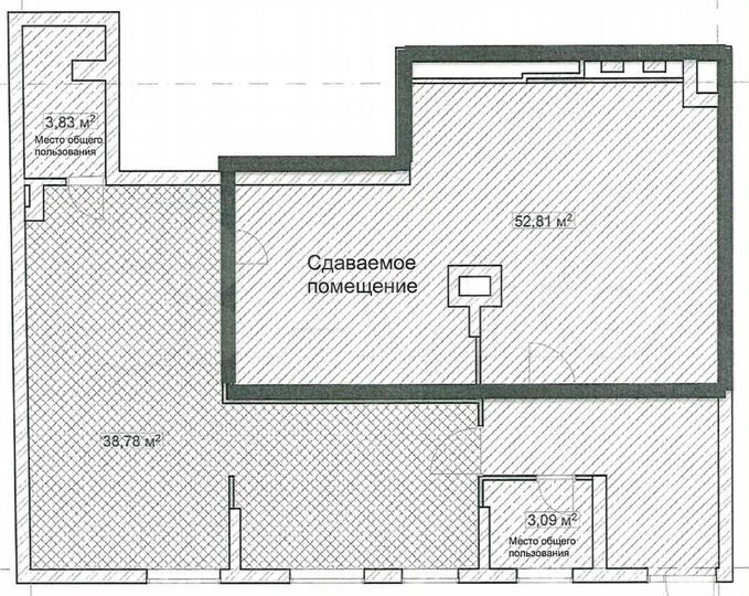Помещение 53 м²