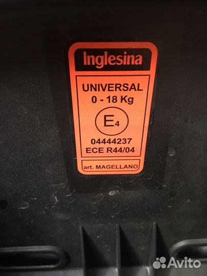Автомобильное кресло inglesina 0-18 кг