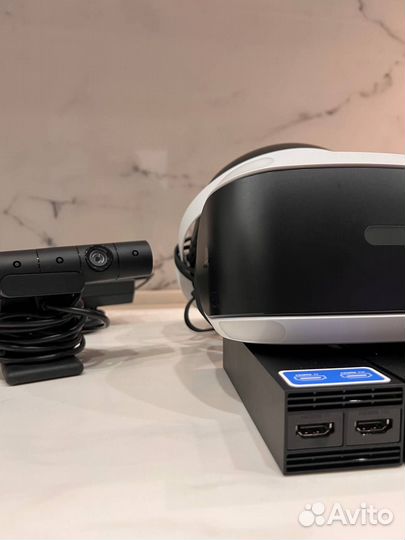 Sony playstation 4 + playstation VR with camera