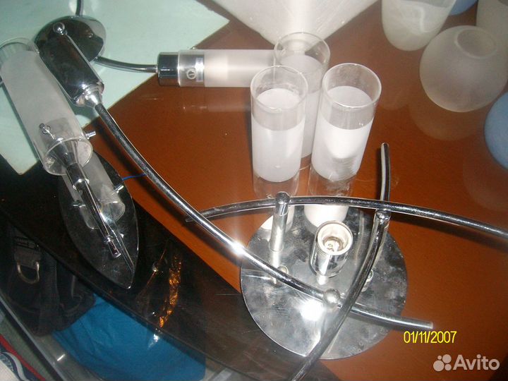 Потолочная люстра на 3 лампы