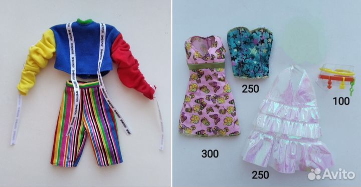 Одежда и аксессуары Барби