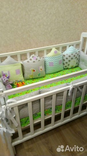 Бортики в кроватку
