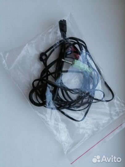 Гарнитура наушники с микрофоном для компьютера
