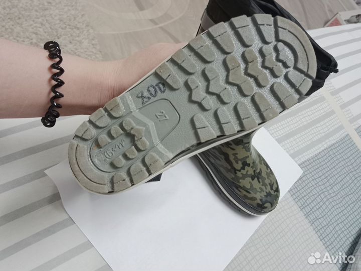 Резиновые сапоги для мальчика 27р