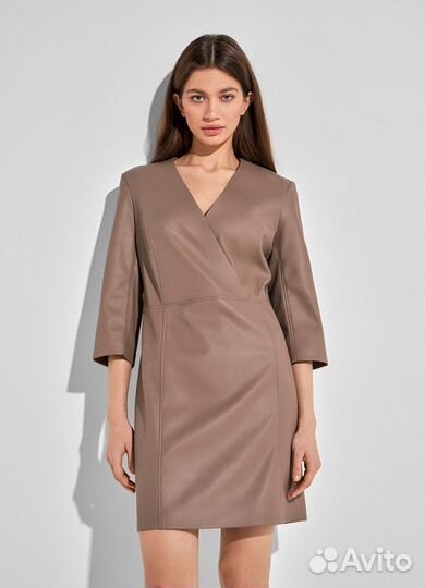 Кожаное платье