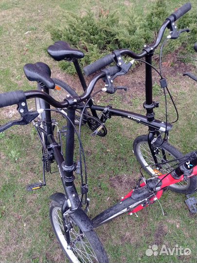 Новые складные велосипеды btwin tilt