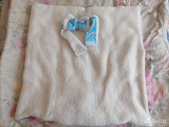 Конверт зимний на выписку