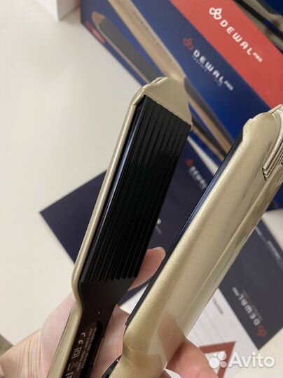 Щипцы Гофре dewal golden pro z