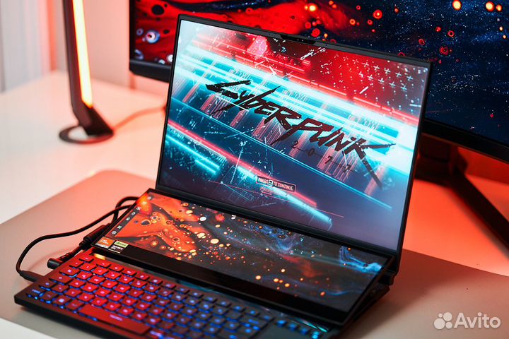 2 Дисплея Asus ROG Zephyrus Duo 16