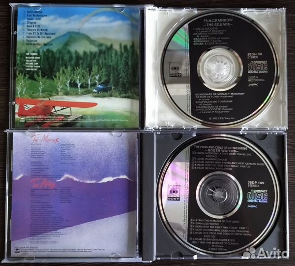 Cd диски фирменные дорогие Japan Germany Italy