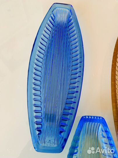 Селедочница стекло СССР