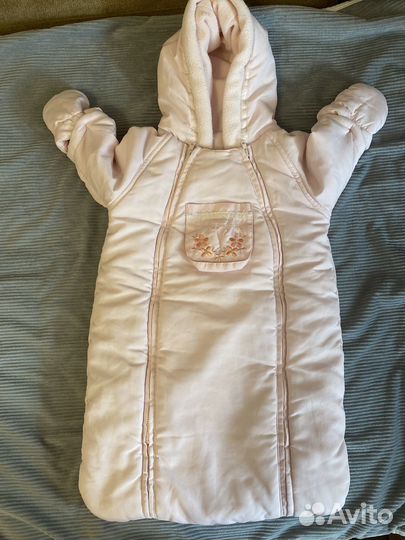 Конверт на выписку для девочки осень