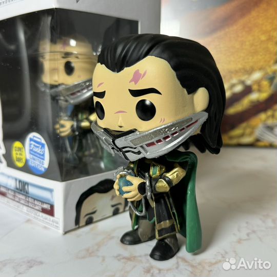 Funko Pop 747 Loki Светящийся