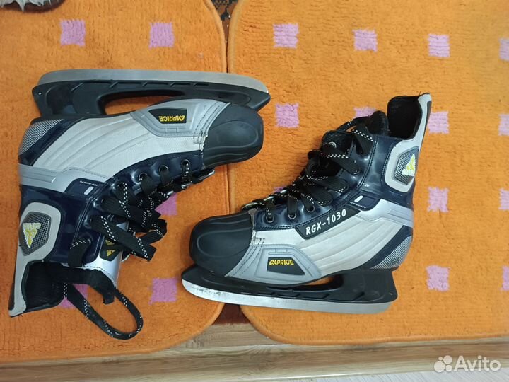 Лыжи, коньки, клюшки, шлемы