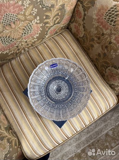 Хрустальная ваза «Снежинка» (новые в коробках)