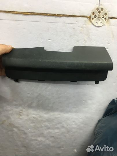 Накладка на задний бампер BMW X3