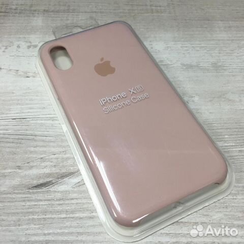 Silicone Case iPhone X/Xs песочный