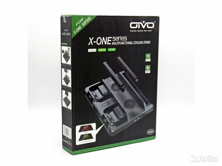 Подставка с охлаждением, зарядкой для Xbox One S/X