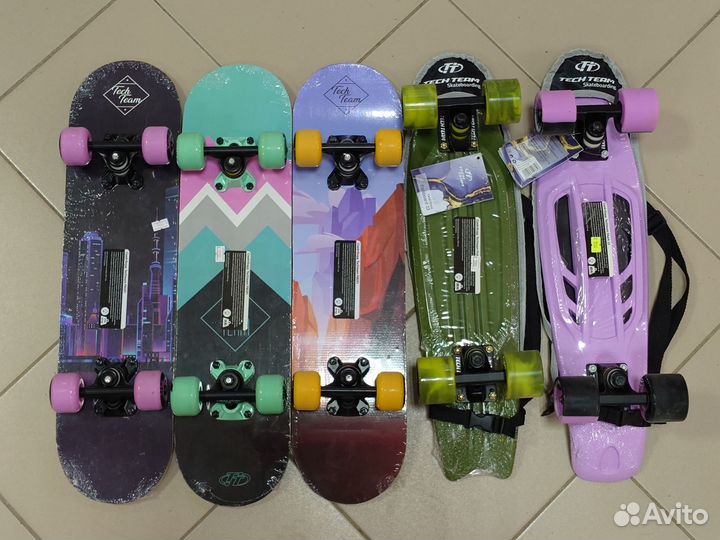 Скейтборд tech team