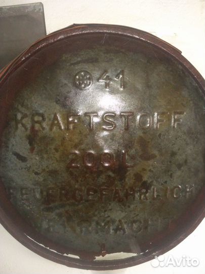 Крышка от бочки топлива, Германия 1941 год
