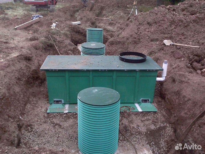 Септик эко Енот 8 дренажный