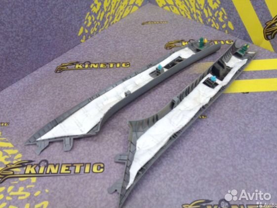 Обшивка Накладка центральной стойки Киа Рио 3 Rio