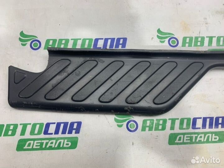 Накладка бампера задняя Nissan Navara пикап дизель