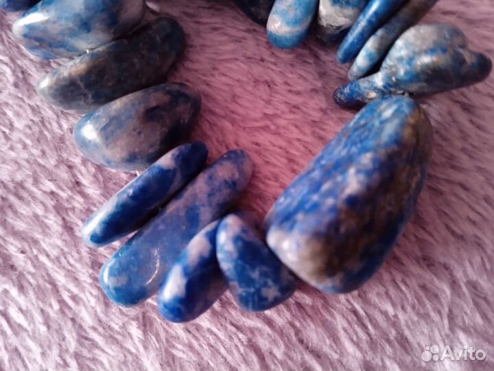 Бусы лазурит