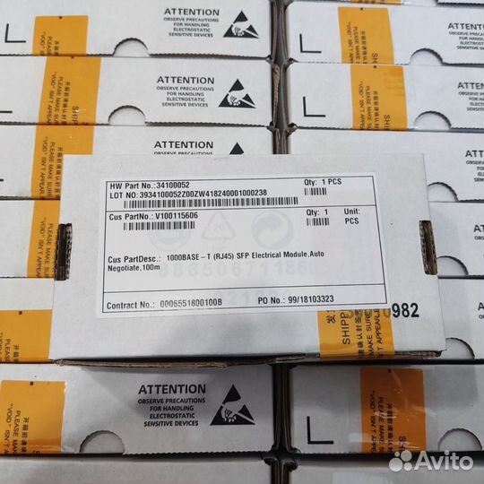 Электрический модуль Huawei 1000base-T RJ45 SFP