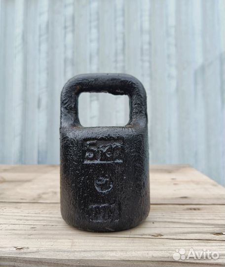 Гиря чугунная