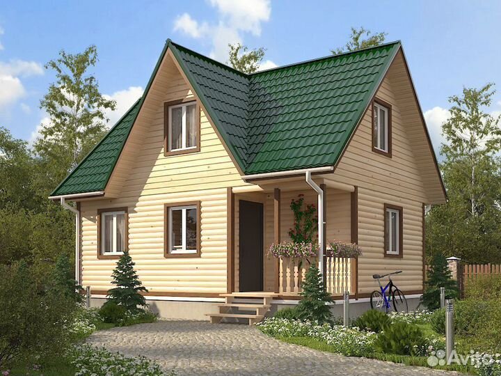 Карабаново. Строительство каркасных домов из бруса