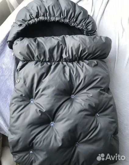 Конверт в коляску зимний hp на гусином пуху