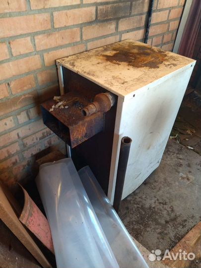 Твердотопливный котел очаг