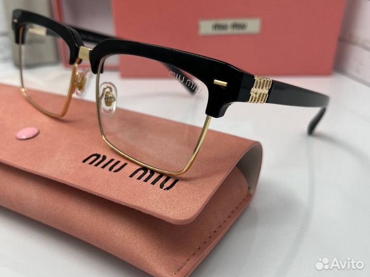 Очки имиджевые женские miu miu