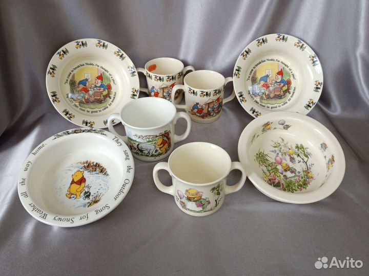 Детская посуда Royal Doulton, Royal Staford,RCrown