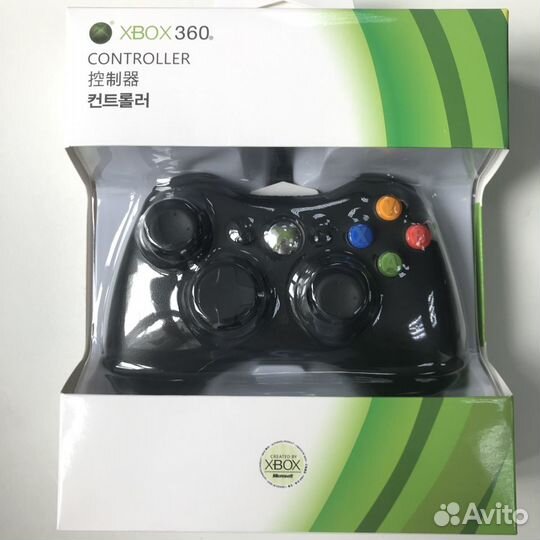 Джойстик xbox 360 проводной