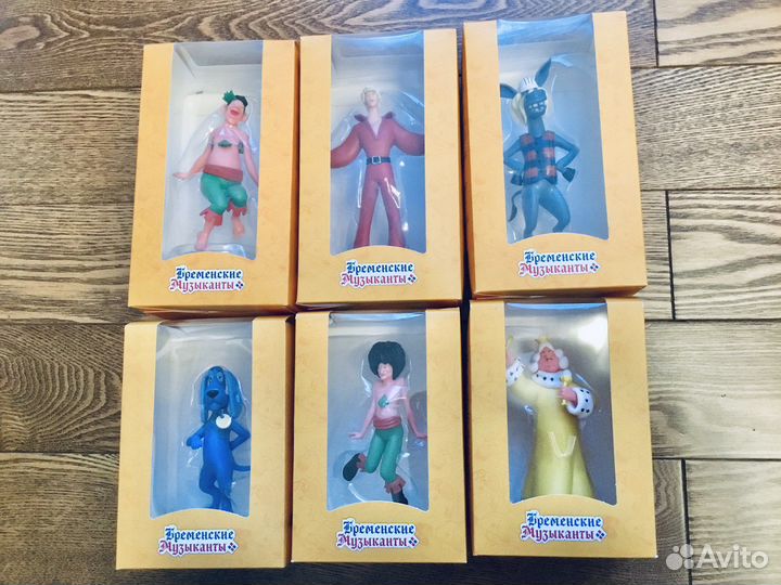 Бременские музыканты Prosto toys 6 фигурок