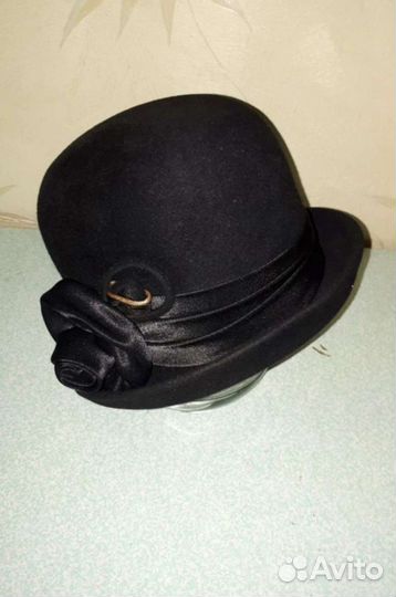 Шляпки и шапки -из норки, фетровая демисезонная