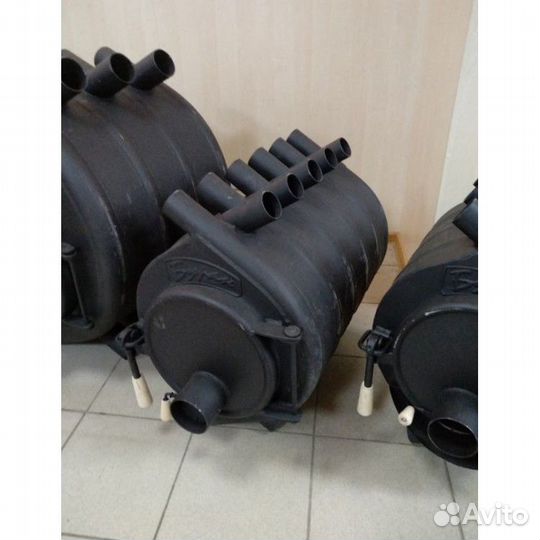 Отопительная печь Буран. Дымоход