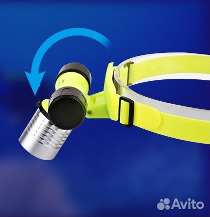 Подводный налобный фонарь cree 3W HT-101