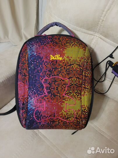 Рюкзак школьный, мешок для сменки De luna