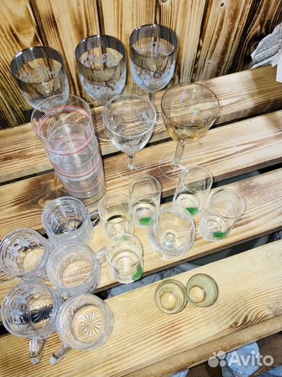 Фужеры, бокалы, стопки, кружки СССР